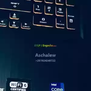  New arrival   ASUS TUF GAMING 17" core i9 -11900H2.50 Base speed   8 Cores 16 Logical pr in Ethiopia